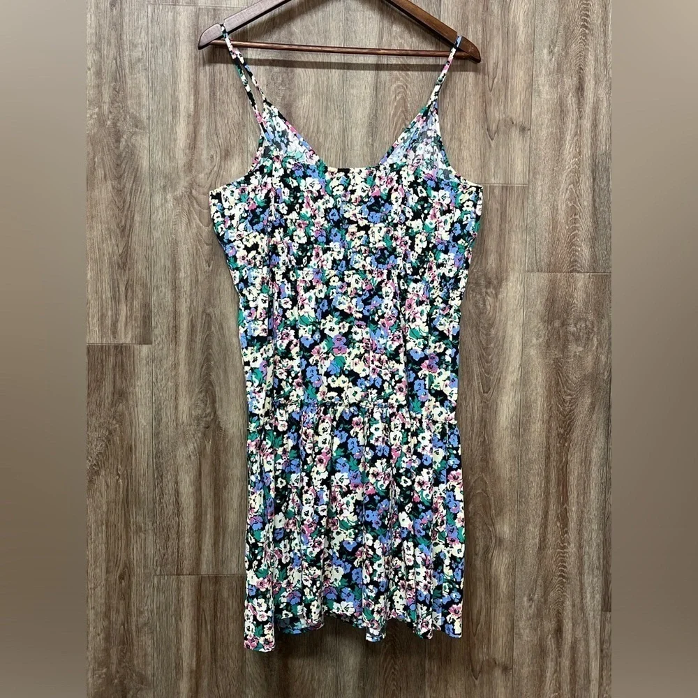 Rails Carmen Smock Waist Floral Sundress